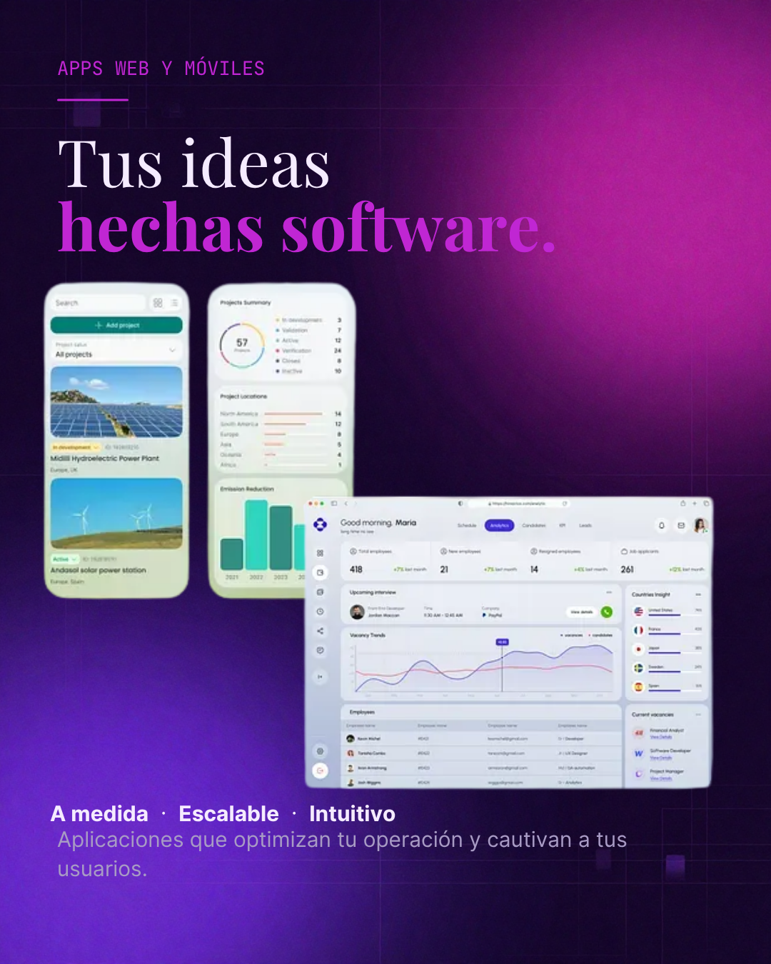 Apps Web y Móviles